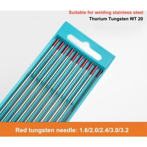 Tungsten Electrode Tungsten Rod 1.6 2.0 2.4 3.0 3.2 Tungsten Arc Welding Torch Accessories Tungsten Needle Tungsten Electrode