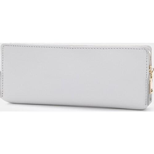 Japanese stationery bag female simple primary school student pencil case large capacity art ins wind niche high-value stationery