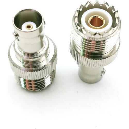 20pcs BNC female to UHF male Plug female SO239 Jack RF connector adapter