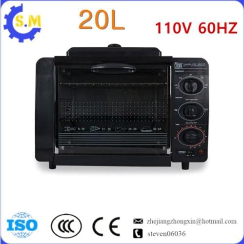 25L Home Use Baking Ovens USA Standard Bakery Equipments 110V 60HZ