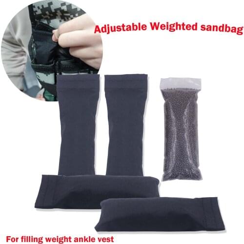 Gym Filling Weighted Vest Weights Ankle Weight Training Adjustable Sandbag with Special Iron Sand Inner Filler Bags Accessories