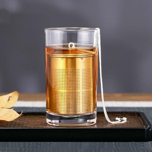 High Density Filter Silver 999 Tea Strainer Teapot Metal Infuser Tea Leaf Spice Home Office Brewing Tea Leak Drain Filter Gifts