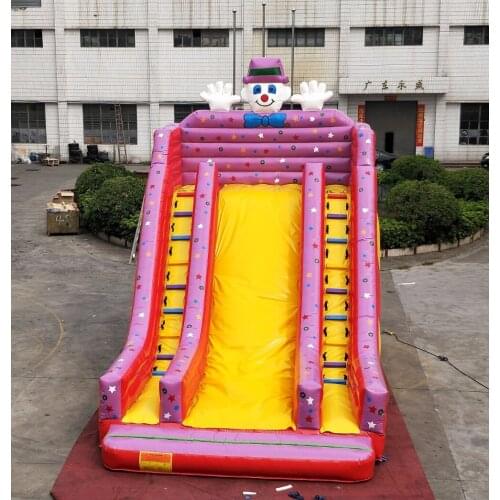 Inflatable giant slide,kids inflatable dry slide for sale
