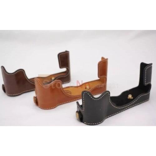 New Half Body Set Cover for Fujifilm Fuji X-30 X30 PU Camera Bag Case