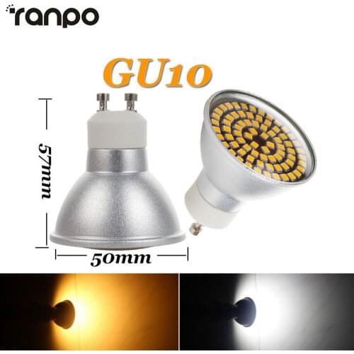 Dimmable Super Bright Spotlight LED Lamp LED Spotlights 5W Bombillas High quality GU10 Corn Lampada LED Bulb 110V 220V