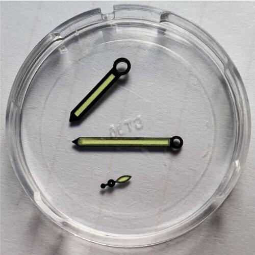 Luminous Watch Hands for ETA 6497 6498 Seagull ST3600 ST3620 Series Watch Movement Accessories