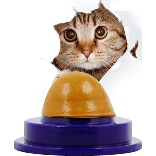 Cat Snacks Catnip Sugar Candy Licking Nutrition Gel Energy Ball Toy for Cats Kittens Increase Drinking Water Help Tool Dropship