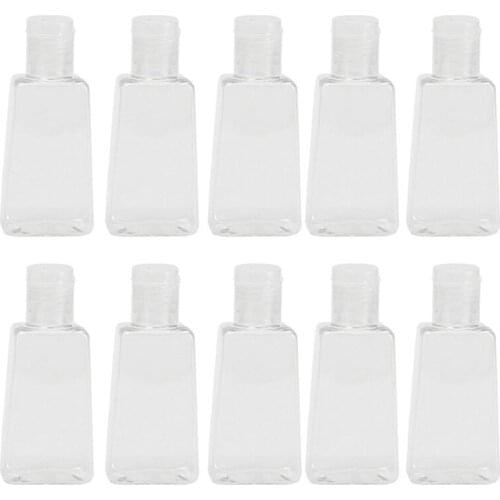 1/5/10pcs Portable Traveling Refillable Bottle Silicone Hand Sanitizer Perfume Holder Mini Empty Bottle Bath And Body Works 30ml