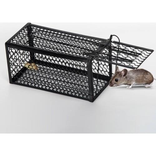 1Pcs Rat Cage Mice Rodent Animal Control Catch Bait Hamster Mouse Trap Humane Live Home Rat Killer Cage 2018 New