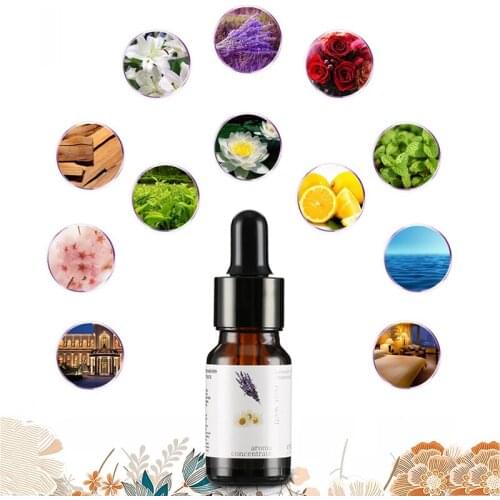 10ml Water-soluble Plant Fragrant Essential Oil for Humidifiers Air Freshener A1