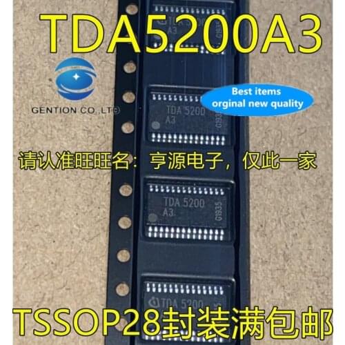 10PCS TDA5200A3 TDA5200 TSSOP28 foot rf receiver in stock 100% new and original