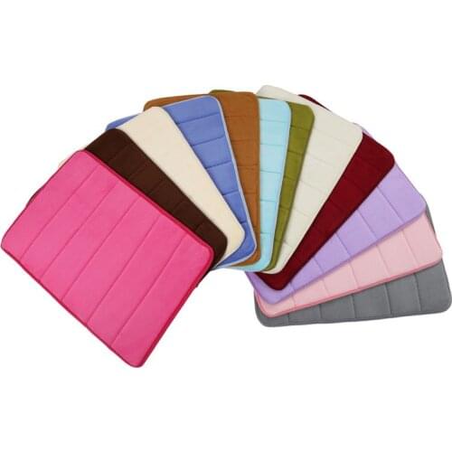 2021 Shower Non-slip Bath Mat Tub Bathroom Safety Stripes Rug Absorbent Slip-resistant Pad Bathroom Mats