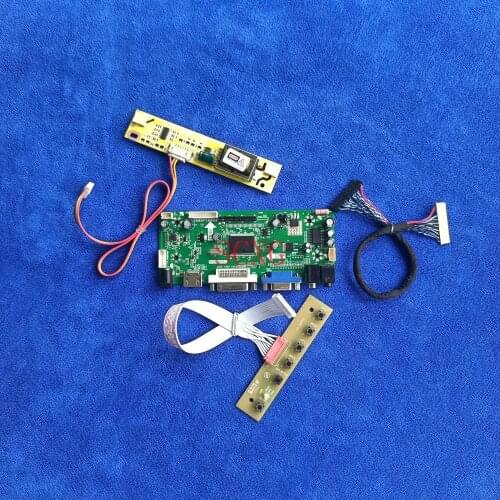 30-Pin LVDS M.NT68676 drive board HDMI-compatible DVI VGA 2CCFL For M190PW01/MT190AW02/TM190MCS01/02 1440*900 LCD matrix DIY Kit
