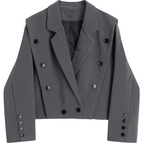 DANWEIHONG Women's Long Blazers