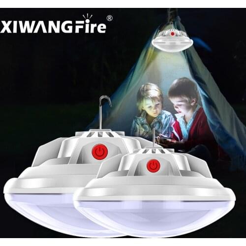 50W Rechargeable LED Bulb Lamp Remote Control Solar Charge Lantern Portable Emergency Night Market Light Outdoor Camping Home