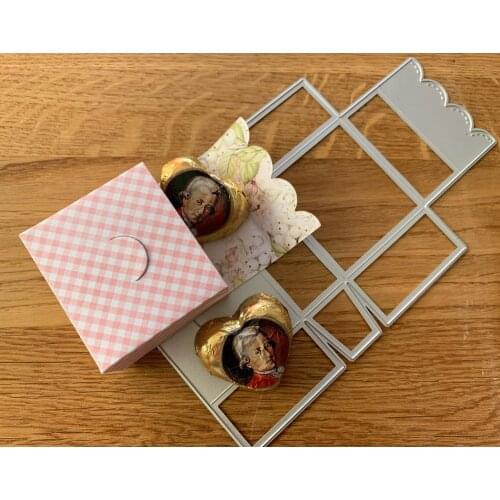 Box Metal Cutting Dies for DIY Scrapbooking Album Paper Cards Decorative Crafts Embossing Die Cuts