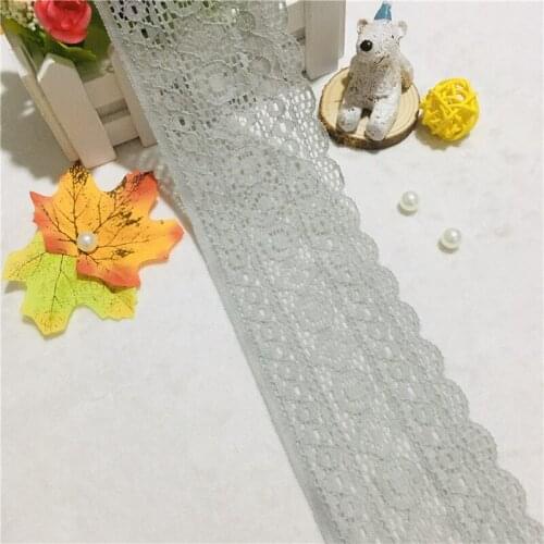 NS1501 7.5cm New Design Nylon Strongdex Lace Trim for Dress and DIY