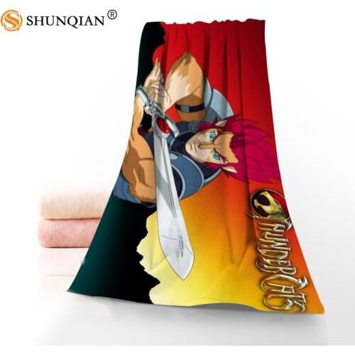 Microfiber Towels Custom thundercats Face Towel/Bath Towel Size 35x75cm, 70x140cm for family travel