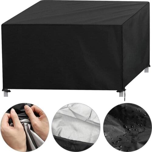 Oxford Cloth Furniture Dustproof Cover For Rattan Table Cube Chair Sofa Waterproof Rain Garden Patio Protective Cover