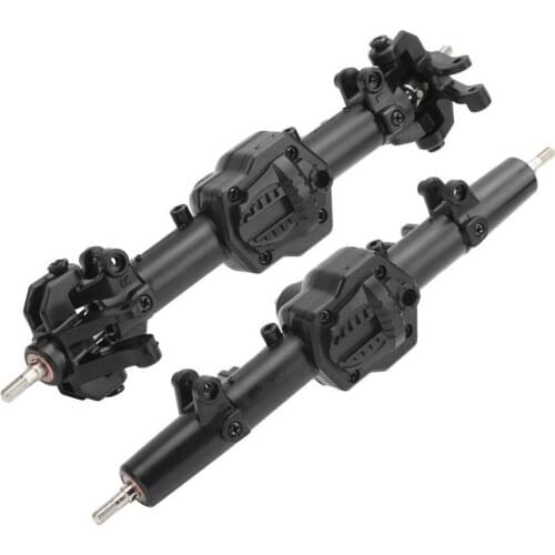 RC Car CNC Metal Front/Rear Axle for MN86K MN86KS MN1/12 RC Car Metal Gear Assembly Replacement Accessory