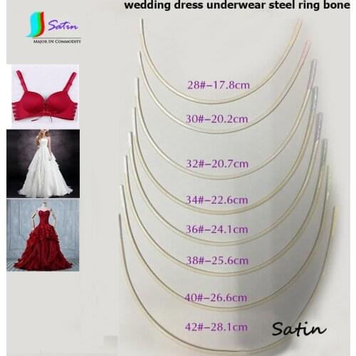 Mixed Size Encapsulated Bra Steel Pallet Underwire ,Chest Steel Ring S0588H