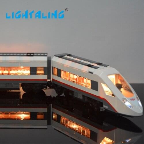 Lightaling LED Light Set For 60051 The Trains High-speed Passenger Compatible with 02010
