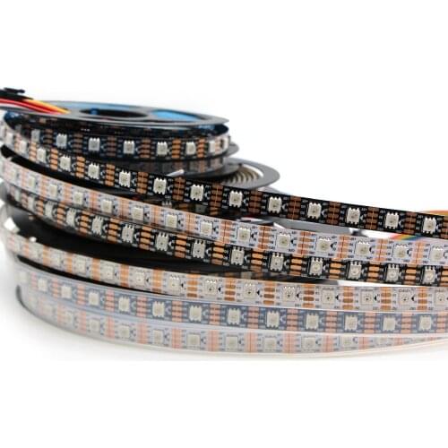 ARGB 5V 12V Rainbow pixel LED Strip light WS2811 WS2813 WS2815 WS2812B ws2812 IC RGB Full Color Smart Individually Addressable