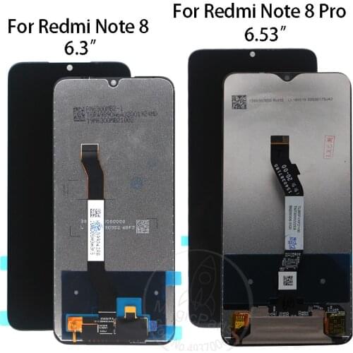 For Xiaomi Redmi note 8 note8t lcd Display For Redmi note 8 pro Touch Screen Digitizer Assembly Parts For Redmi note 8t lcd