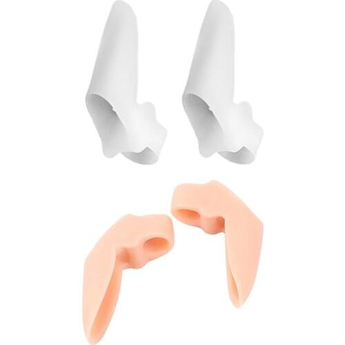 1 Pair Thumb Hallux Valgus Toe Separators Straightener Bunion Protector Adjuster Corrector Foot Care