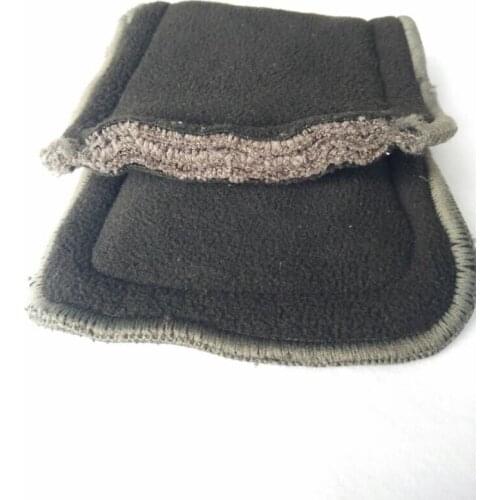 2017 Free Shipping 5 layers Bamboo Charcoal Inserts Cloth diaper For Baby Diaper washable reuseable baby diapers 350pcs/lots