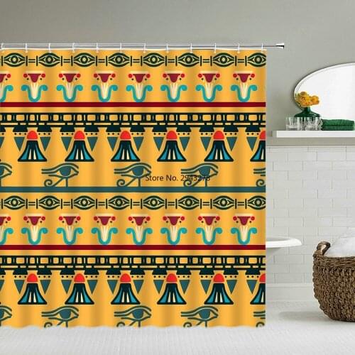 3d India Bohemia Shower Curtains Decoration Bathroom Curtain Waterproof 180*240 With Hooks Printing Polyester Cloth Bath Screen