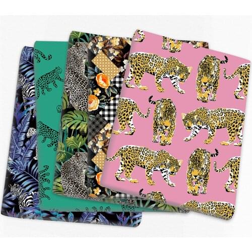 Abstract Pattern Patchwork Polyester Cotton Fabric for Tissue Sewing Quilting Fabrics Needlework Material DIY Handmade,c16430