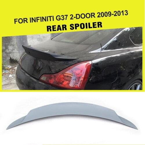 FRP Auro Car Rear Trunk Spoiler Wing for Infiniti G37 Coupe BASE COUPE JOURNEY COUPE 2-Door 2009 - 2013