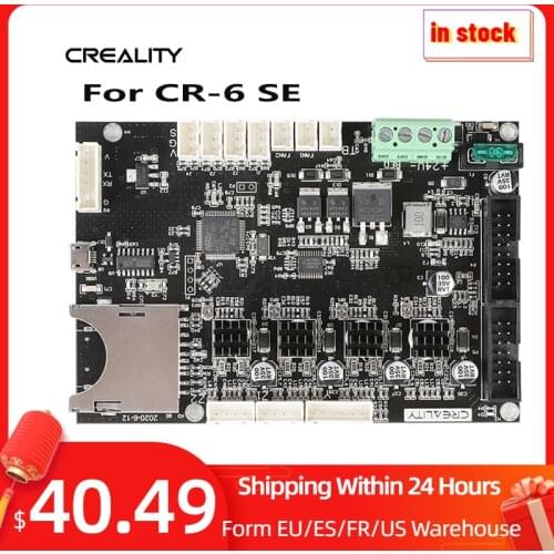 Creality 3D Silent Mainboard for CR-6 SE/ Ender-3 V2 Base Control Board Mother Board DIY Self Assembly 3D Desktop Printer Kit