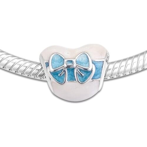 CKK Fits Pandora Bracelet White Day Love Beads For Jewelry Making Charms Sterling Silver 925 Original Bead Charm Kralen