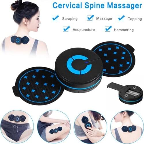 Electric Neck Back Massager Cervical Body Massage EMS Stimulator Pain Relief Relaxing Muscle Patch Tiredness Relaxation Sticker