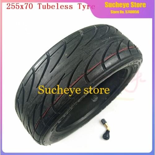 Electric Scooter 255x70 Vacuum Tires Folding Mini Leisure Car 10 Inch tubeless Tyres