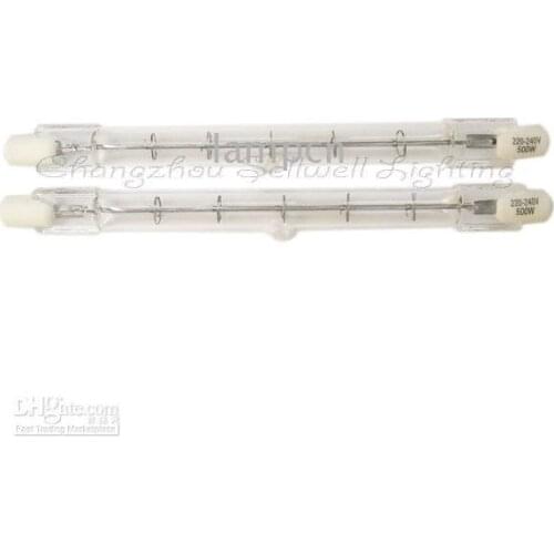 220v 500w a141 halogen bulb lamp J118 sellwell lighting