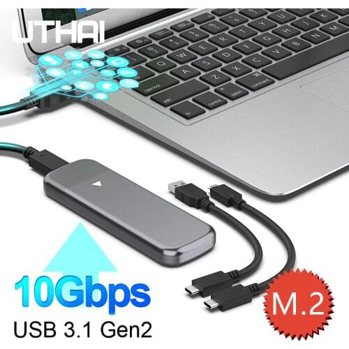 Rocketek / Nvme Hard Disk Enclosure M.2 / GEN2 USB 3.1 / GEN2 / 10Gbps Data Transmission Port Computer Can Pass This USB Port