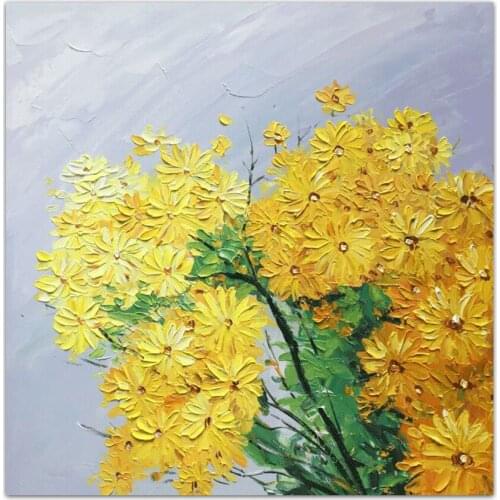 DONGMEI OIL PAINTING hand painted oil painting Home decoration painting flower pictures art knife painting DM1812201