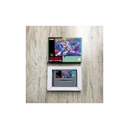 Mega Man X - EUR Version Action Game Card With Retail Box