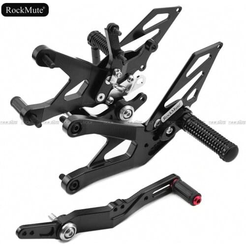 Motorcycle Racing Rearsets For Yamaha YZF-R1 2015-2020 R1M R1S 2015-2018 Adjustable Footrest Footpeg Shift Lever Brake Pedal Set