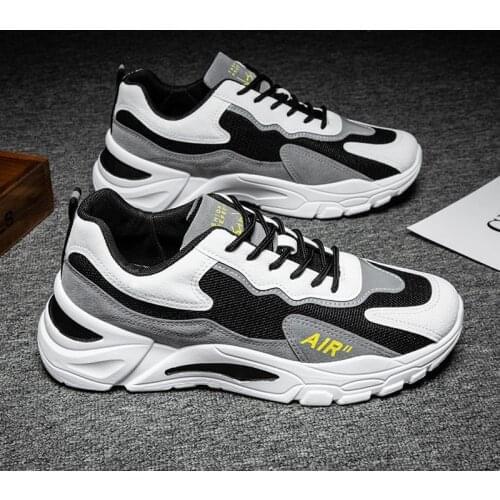 Mens Casual Shoes New Trend All-match Comfortable Mesh Shoes Men Fashion Sneakers Breathable Non-slip Shoes Men Vulcanize Shoes