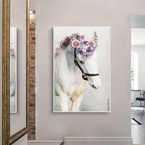 Wall Art Posters And Prints Canvas Painting Dream As A Horse Creativity Abstract For Living Room Decoration Pictures
