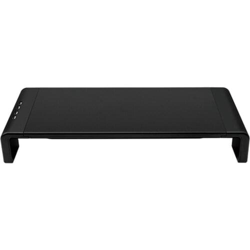 Desktop Monitor Stand Computer Raised Frame Folding Desktop Raised Frame Portable Charging Storage Stand for Computer