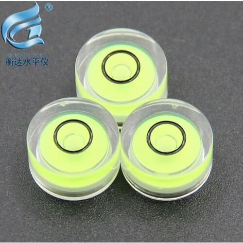 Plastic level bubble high-precision level bubble 12*6mm 100pcs/batch