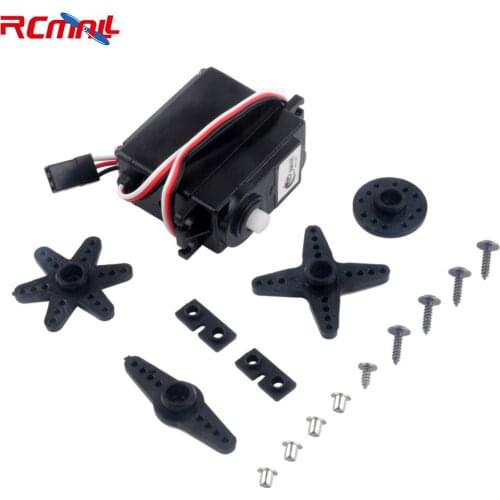 5Pcs/lot Servos 360 Degree Continuous Rotation Servos for Smart Car Robots Aerospace Model By DIY for Remote Control Toys FZ0154
