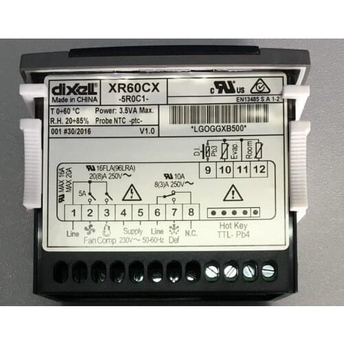 1PC New Digital Controller For DIXELL XR60CX-5R0C1 COMMERCIAL FRIDGE