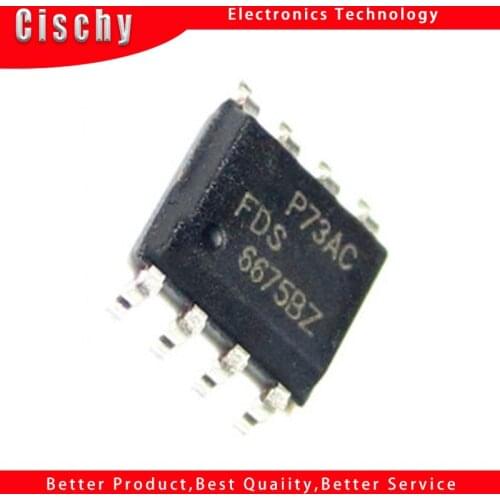 10pcs FDS6675BZ SOP-8 FDS6675 SOP 6675BZ SOP8 MOSFET
