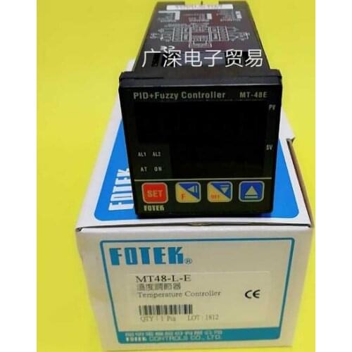 MT48-L-E MT48-V-E MT48-R-E FOTEK PID+Fuzzy Microcomputer Control Mode Temperature Controller 100% New Original